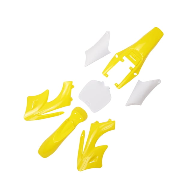 Colaxi Kits de Corps de Garde-Boue, Accessoires, Premium, Haute Performance, Pièces de Rechange Faciles à Installer Remplace Jaune