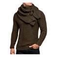 thumbnail image 2 of Heliisoer Men's Winter Casual Neck Wrap Head In Solid Color, 2 of 9