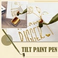thumbnail image 3 of Slanting Fine-line Paint Pen Fluid Writer Pen Writer Paint Applicator Pen W0G3, 3 of 8