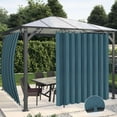 thumbnail image 1 of Rideaux Intérieurs Extérieurs pour Patio \ Panneau de Rideau à Oeillets Bloquant le Soleil pour Intimité, Rideaux Résistants aux Intempéries pour Gazebo, Véranda avant, Pergola, Kaki G x H Panneau, 1 of 9