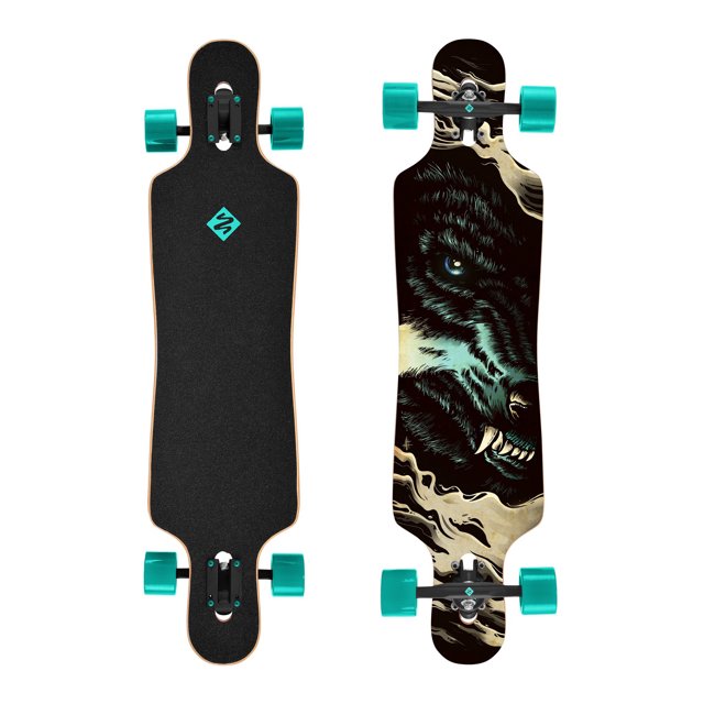 Street Surfing Longboard Complete Wolf Drop Through 9.5" x 39"