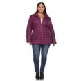 thumbnail image 4 of White Mark Manteau Matelassé pour Femme, 4 of 6
