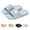 Gray, variant on Fashion Chunky Pillow Slides for Women - Cute Cat Open toe Slippers, Soft Eva Cloud Cushion Non-Slip Massage Sandals for Summer Daily Black 40