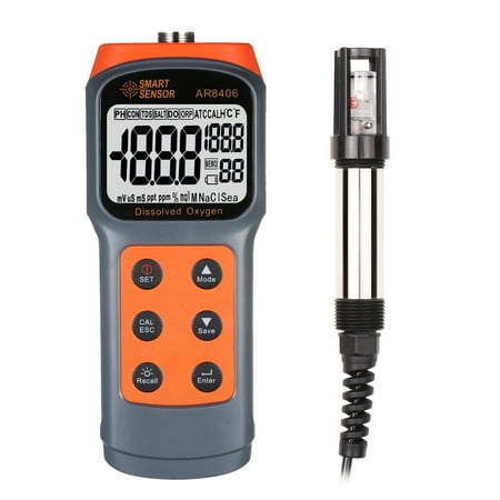 

SMART SENSOR Digital Dissolved Detector Dissolved Meter Portable DO Tester Dissolved Analyzer