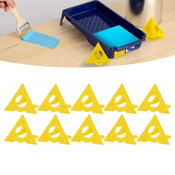 Painter's Painting Stands, 10Pcs Support ABS Plastic Solvent Mini Cone Paint Stand For For Woodworking
