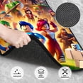 thumbnail image 3 of Rocae Roblox for Crystal Velvet Car Mats 4-Piece Set, All-Season Floor Mats for Cars, Trucks, SUVs, Anti-Slip Automotive Interior Protection, 3 of 7