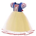 thumbnail image 5 of Vestido de Blancanieves para cosplay para niñas, disfraz de Halloween, carnaval, fiesta de cumpleaños, vestido de princesa, disfraz de fiesta para niñas pequeñas, 5 of 5