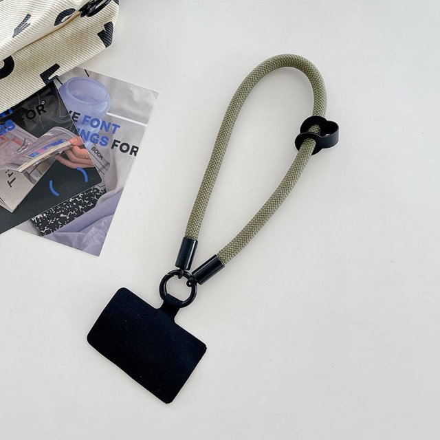 Cordón para teléfono móvil de 7 mm, personalizado para hombres y mujeres, correa de muñeca, cuerda corta para teléfono móvil, llavero, cadena para teléfono móvil antipérdida