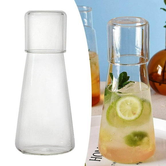 Carafe Water Jar Containers Clear Jar Set Kettle Water Fridge Juice Jug for Milk Juice 800ml
