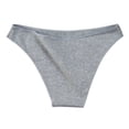 thumbnail image 4 of Ropa interior de mujer sexy media cadera cintura baja talla grande ropa interior de algodón bragas de mujer, 4 of 6