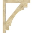 thumbnail image 3 of Ekena Millwork 4"W x 40"D x 48"H Merced Block Rough Sawn Bracket, Douglas Fir, 3 of 4