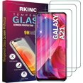thumbnail image 1 of CDL-Protecteur d'Écran [Lot de 3] pour Samsung Galaxy A21, Film en Verre Trempé, 0.33mm [Garde à Vie][Anti-Rayures][Anti-Écrasement][Sans Bulles], 1 of 4