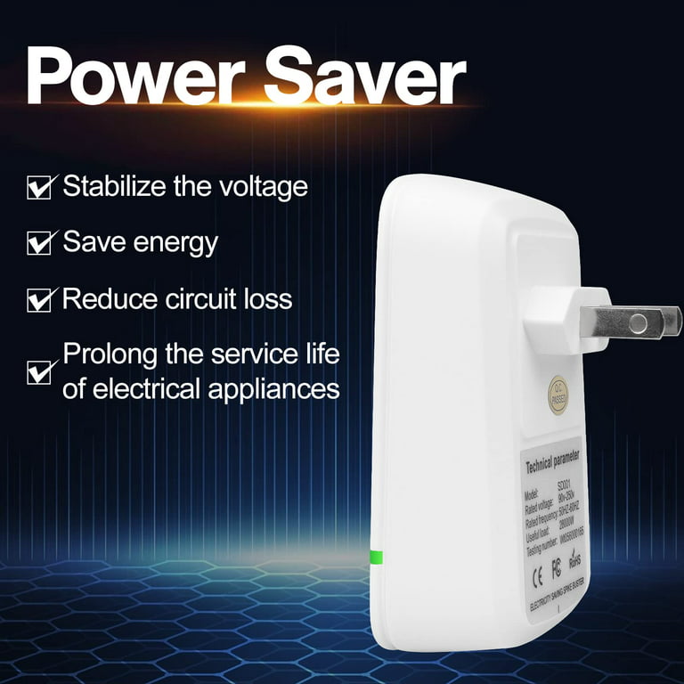 Pro Power Saver, Energy Saving Device, Power Saver Energy Saver, Household  Office Power Saver Energy Saving Device Electricity Saving Box US Plug  90V-250V 30KW (3 Pcs) - Yahoo Shopping