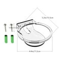 thumbnail image 2 of OULII Acrylic Speaker Holders for 4 Transparent 1Set Home Users, 2 of 8