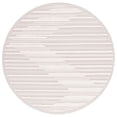 thumbnail image 2 of SAFAVIEH Trends Odetta Geometric Area Rug, Beige/Ivory, 6'7" x 6'7" Round, 2 of 5