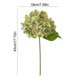 thumbnail image 3 of Tallo de flor de seda de hortensia artificial | Flor artificial de 54 pétalos para bodas y decoración del hogar | Manualidades y pintura al óleo | 18 x 45 cm, 3 of 6