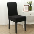 thumbnail image 4 of Skksst Soft Velvet Dining Chair Slipcover Home Banquet Waterproof Spandex Seat Protector Cover, Set of 6, 4 of 7
