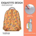 thumbnail image 5 of Cute Badger Embroidered Backpack - Waterproof School Bag for College Students, Lightweight Bookbag with Padded Straps, Fashionable Gift Idea, 5 of 6