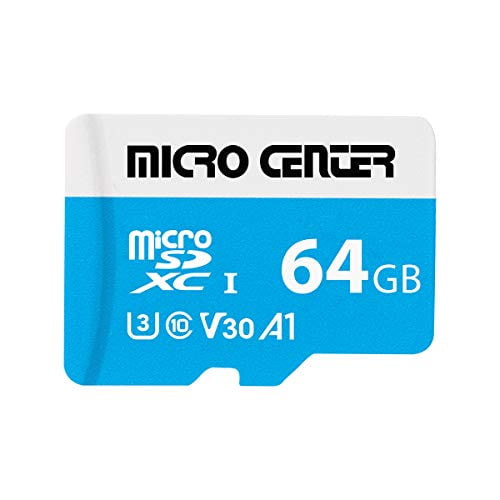 Micro Center Premium 64gb Microsdxc Card Uhs I Flash Memory Card C10 U3 V30 4k Uhd Video A1 Micro Sd Card With Adapter 64gb Walmart Com Walmart Com