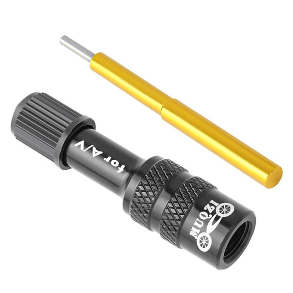 Bike Front Fork Air Fork Inflatable Adaptor for Downhill Fork Mountain Cycling Accessories , Black