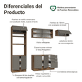 thumbnail image 4 of Cocina Integral Completa Modular Madesa Vik 270cm MG 03, 4 of 4