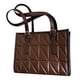 thumbnail image 5 of Bolso de mano para mujer, correa ajustable de gran capacidad, elegante bolso de hombro de PU para citas, oficina, escuela, tamaño libre de café, 5 of 8