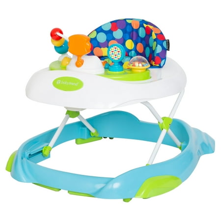 UPC: 0090014021665 | Smart Steps Baby Trend Orby Activity Walker  Aqua with Removable Interactive Toy Console
