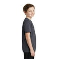 thumbnail image 3 of Sport-Tek Youth Heather Contender Tee-M (Graphite Heather), 3 of 6