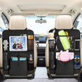 thumbnail image 1 of Protección Del Respaldo Del Coche, Organizador Del Asiento Trasero Del Coche De 2 Piezas Para Niños, Bolsillos Grandes Y Compartimento Para Ipad/Tableta, Protector Impermeable Del Asiento Del Coc, 1 of 5