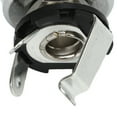 thumbnail image 2 of Conector de guitarra, excelente contacto, conexión firme, conector de entrada y salida de guitarra eléctrica de Metal, plateado, 2 of 14