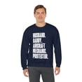 thumbnail image 4 of Aircraft mechanic Dad Fathers Day Birthday Sweatshirt, Gifts, Crewneck, 4 of 4