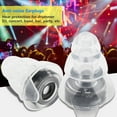 thumbnail image 3 of Bouchons d'Oreilles à Réduction de Bruit, Bouchons d'Oreilles de Concert Efficaces pour Batteur, Confortables à Porter Coupés pour Protection Auditive de Fête, 3 of 8