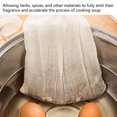 thumbnail image 4 of Spice Bags for Cooking, 12Pcs Reusable Empty Tea Bags Drawstring Spice Cheesecloth Soup Bags for Cooking Straining, 4 of 8