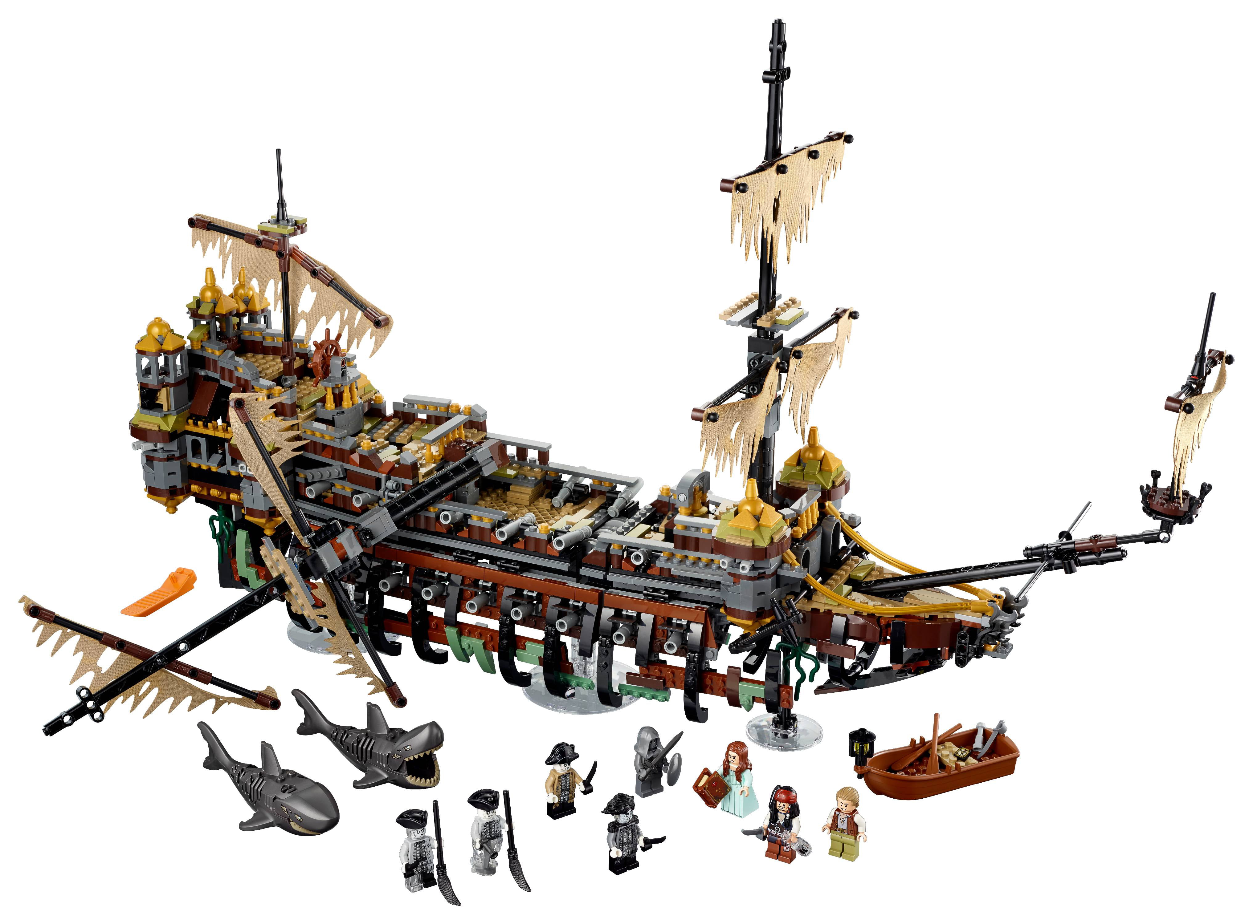 Pirates of the Caribbean The Silent MARY bateau pirate legoed Blocs Jouets Kit 