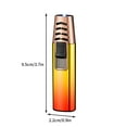 thumbnail image 3 of Mini Torch Lighter Fireblaze Electric Lighter 3.7 Inch Windproof Pocket Lighters Refillable Butane Lighters for Candles Outdoor Camping Fireplaces Gas Stove BBQ Survival Gear, 3 of 6