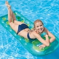 thumbnail image 4 of Intex 18-Pocket Suntanner Inflatable Lounge, 74" X 28", 1 Pack (Colors May Vary), 4 of 7