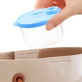 thumbnail image 5 of Formula Dispenser, 3-Compartment Portable Milk Powder Container, Spill Free Cover, Holds 3 Servings (300Ml), for Breastfeeding, Travel, Camping, 10X7Cm, Green, By PRYESS, 5 of 5
