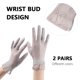 thumbnail image 2 of 2 pares de guantes de protección solar para mujer, de encaje, de verano, anti-ultravioleta, finos, para exteriores, con pantalla táctil, antideslizantes, de seda helada, 590, 2 of 5