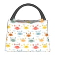 thumbnail image 1 of Balery Colorful Crabs Bolsa de Aislamiento Portátil – Bolsa de Almuerzo con Forro de Aluminio Mejorado, Funda Impermeable y Fácil de Limpiar para Picnic y Caja de Almuerzo, 1 of 6