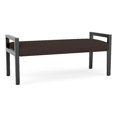 thumbnail image 1 of Pemberly Row Banc d'Accueil 2 Places avec Cadre en Bois, Brun, 1 of 5