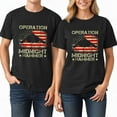 thumbnail image 2 of Operation Midnight Hammer T-Shirt – Bold American Flag & Mountain Design – Patriotic Style – Ideal for Veterans & Military Enthusiasts, 2 of 5