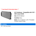 thumbnail image 2 of A/C Condenser - Compatible with 1997 - 2001 ES300 1998 1999 2000, 2 of 2