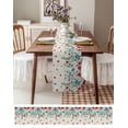 thumbnail image 3 of Independence Day Table Runner 108 Inches, 4th of July Star Eucalyptus Leaf Bed Runner Dresser Scarves Tabletop for Indoor Outdoor Parties/Ceremony/Banquet, 13"x 108", 3 of 8