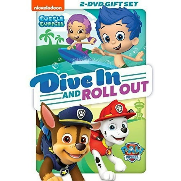 Paw Patrol Bubble Guppies Dive In And Roll Out Dvd Walmart Com Walmart Com