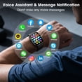 thumbnail image 5 of Smart Watch for Men Women, 1.83-inch IP68 Waterproof Smartwatch with Bluetooth Call (Answer/Make Calls), 100+ Sports Modes Fitness Tracker, Compatible with Android and iPhone, Gift Black, 5 of 8