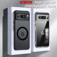 thumbnail image 4 of Funda magnética de moda para Google Pixel 9 Pro 8 Pro 7, funda de cargador inalámbrico de pulido opaco, fundas antigolpes para Pixel7A Pixel8, 2024, 4 of 5
