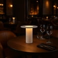 thumbnail image 2 of Halo Table Lamp - Cordless LED Light, Rechargeable, Modern Minimalist Design, Soft Glow for Home, Restaurants & Bars, 2 of 3