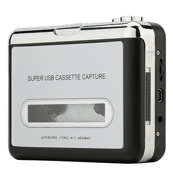 Reproductor de casetes Reshow portátil de cinta a MP3 USB para PC Mac