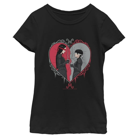 Girls Wednesday Face to Face T Shirt