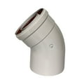 thumbnail image 2 of Chimenea Codo Tubo Chimenea Piezas Desmontable Gas Calentador de agua Tubo de escape para Zulema Estufa Chimenea, 2 of 8